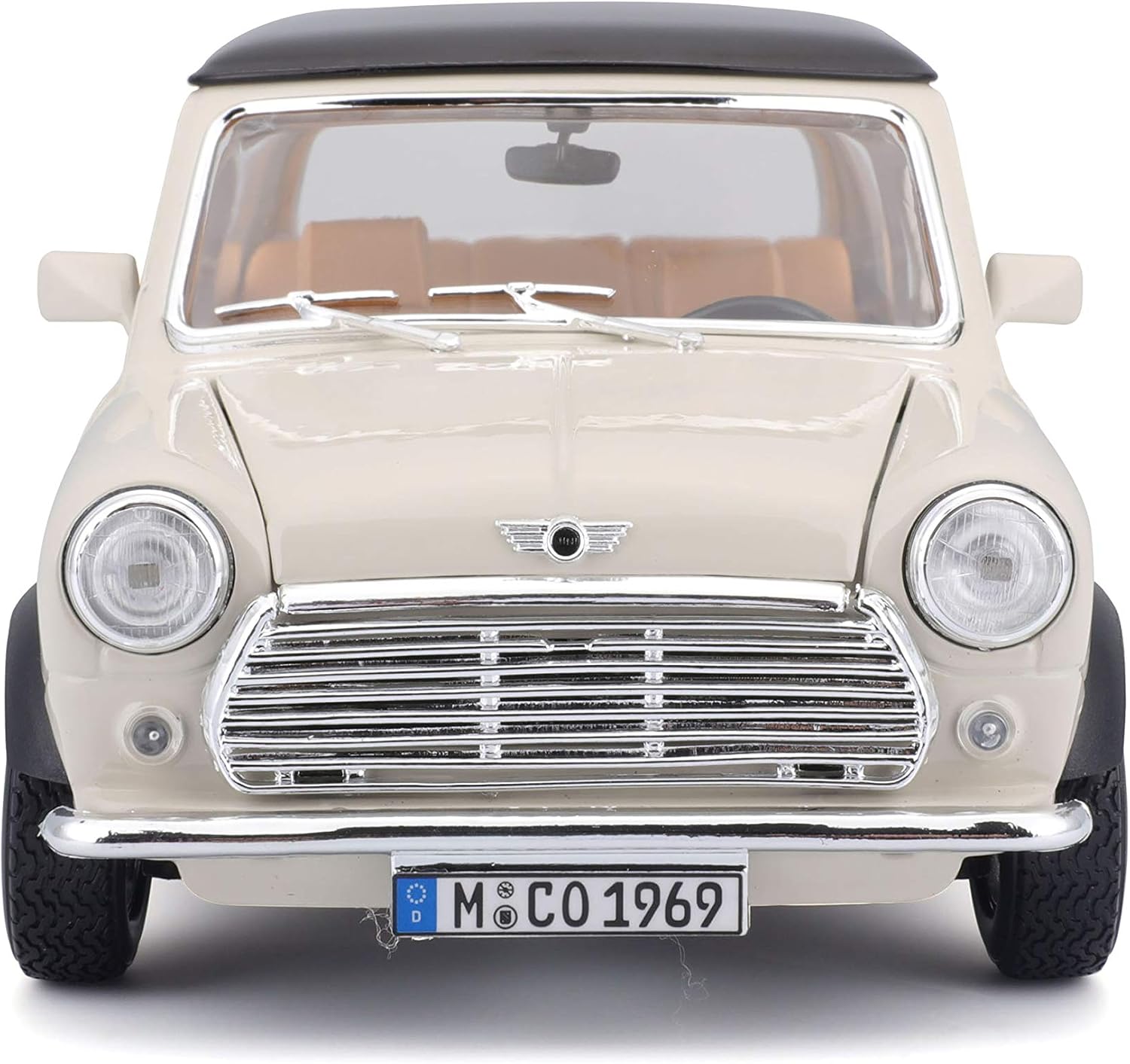Bburago 1/18 1969 ミニクーパー ベージュ Puerto Rico | Ubuy